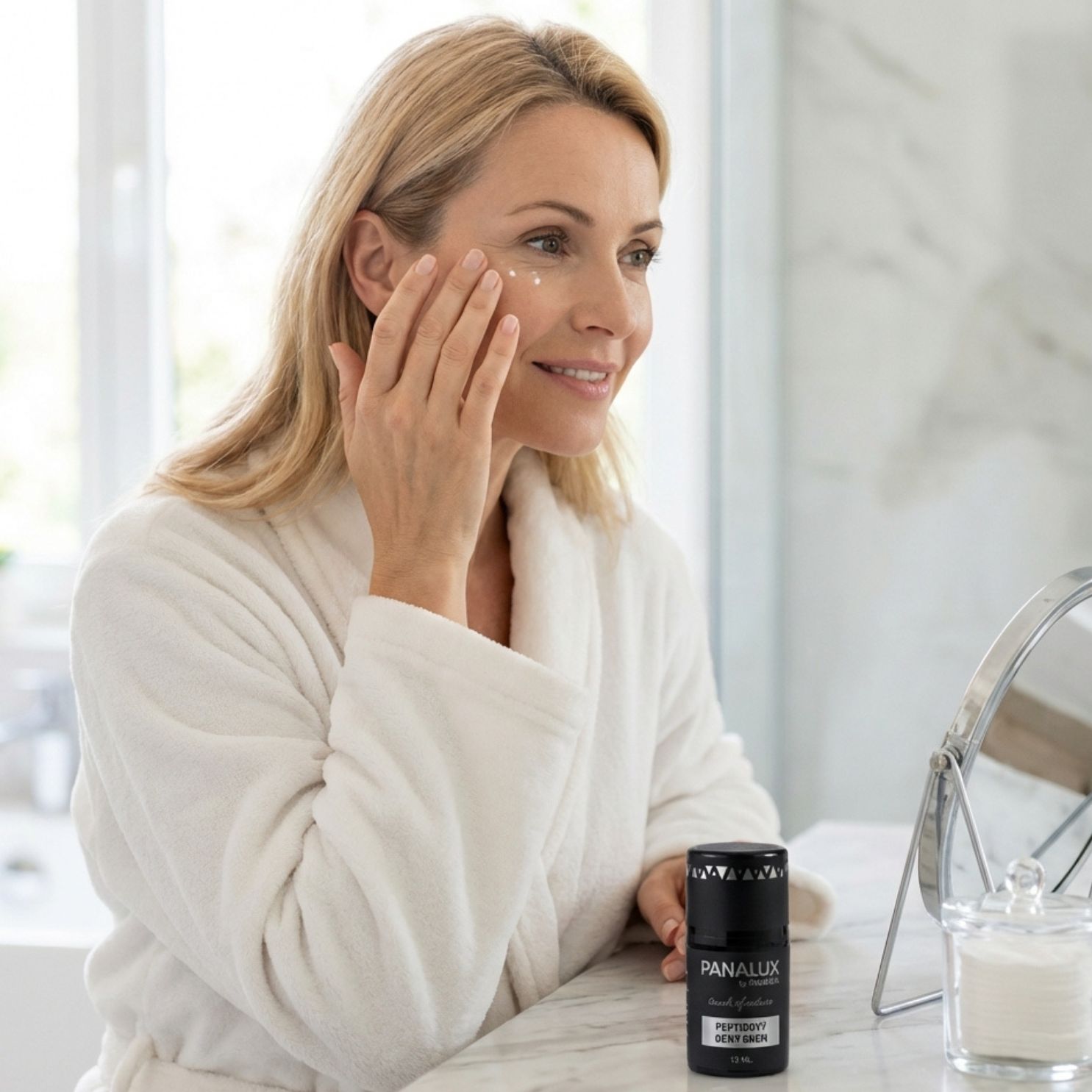 peptidový očný krém